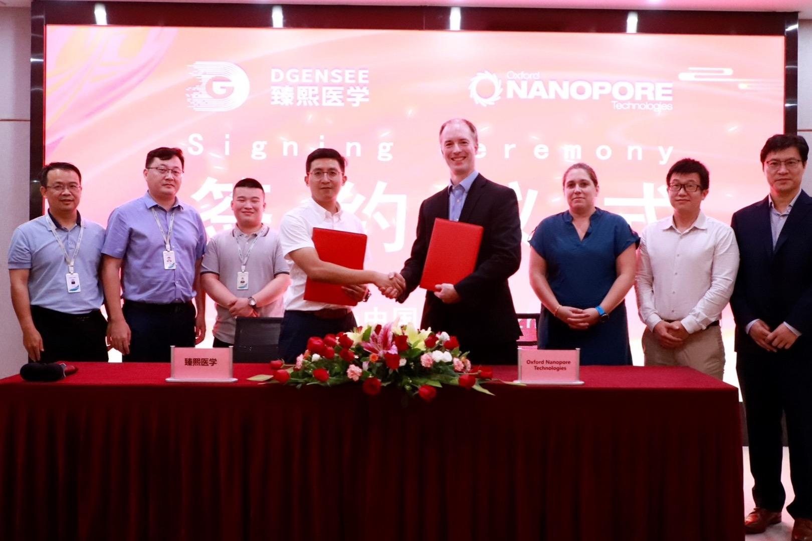 Oxford Nanopore Technologies and leading China-based diagnostic companies collaborate to bring nanopore sequencing-based in-vitro diagnostic tests to China
