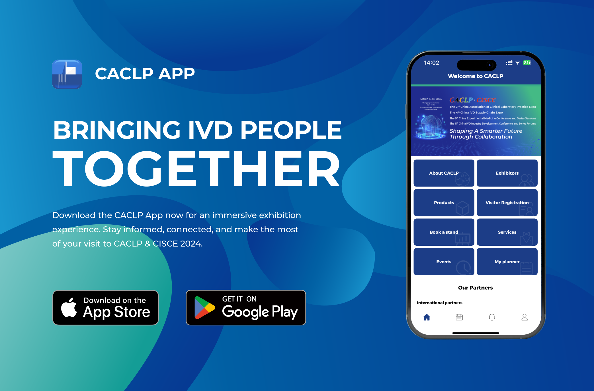 Ready to elevate your expo experience with CACLP APP?