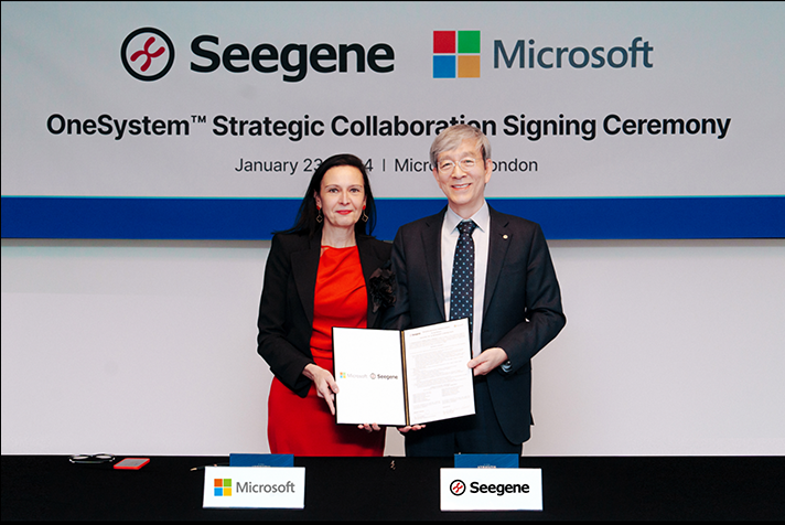 Seegene Announces Collaboration with Microsoft to Realize ‘a World Free from All Diseases’